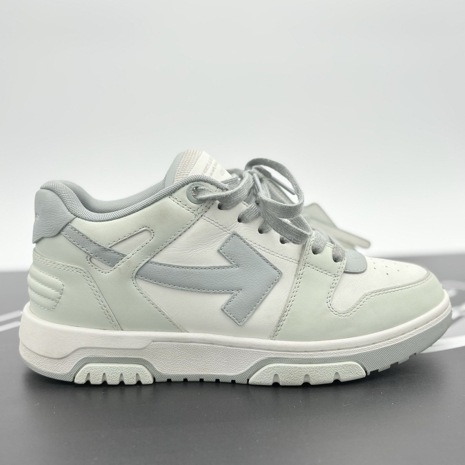 Off-White Off-White Out Of Office ' Mint Grey ' | GREAT CONDITION! Size US 8 / EU 41 - 2 Thumbnail
