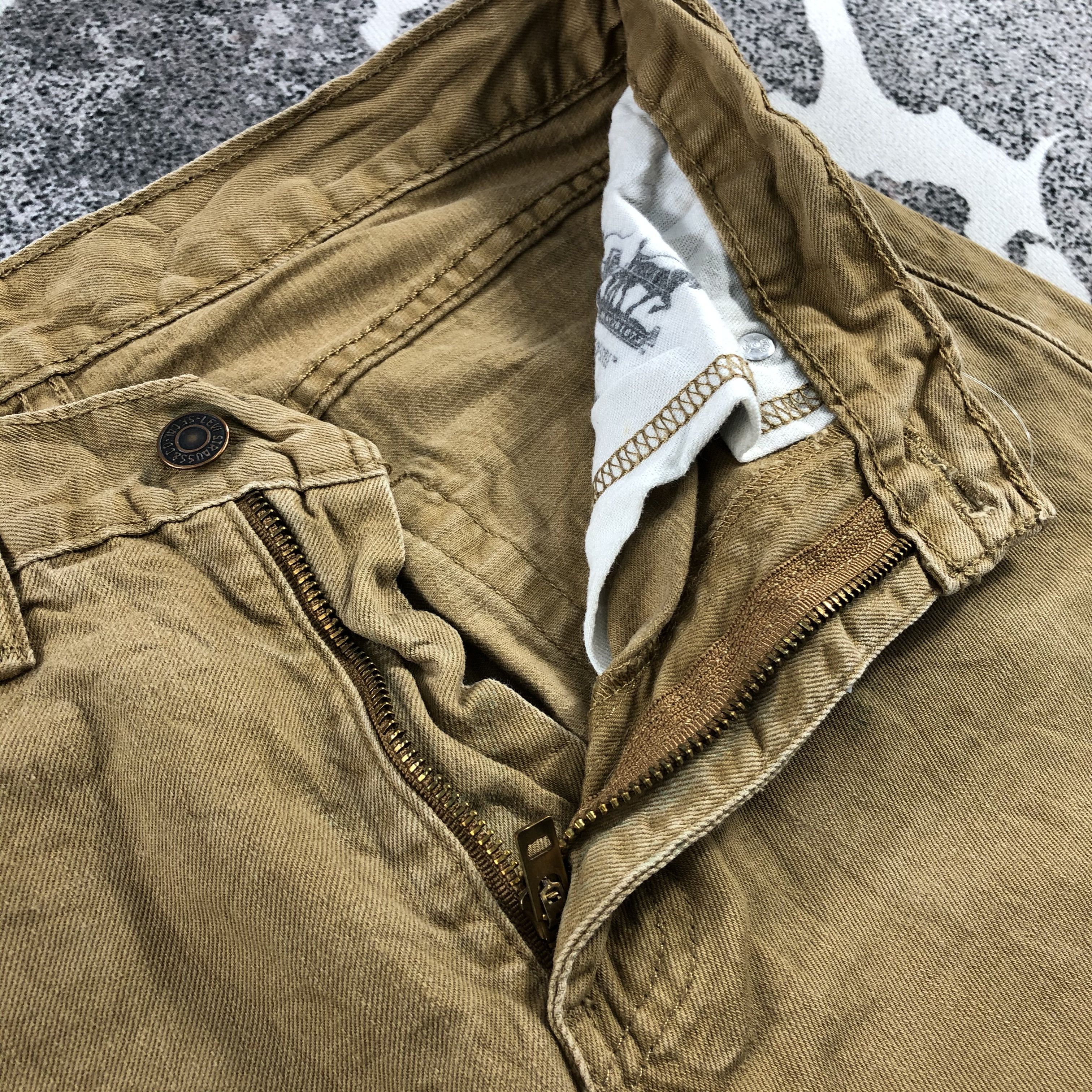 Levi's Vintage Levis 505 Jeans Earth Tone Denim KJ1102 Size US 30 / EU 46 - 10 Thumbnail