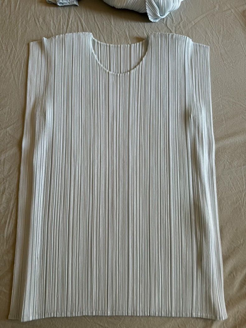 Issey Miyake Issey Miyake size:3 Light blue kelp sleeve top Size M / US 6-8 / IT 42-44 - 5 Thumbnail