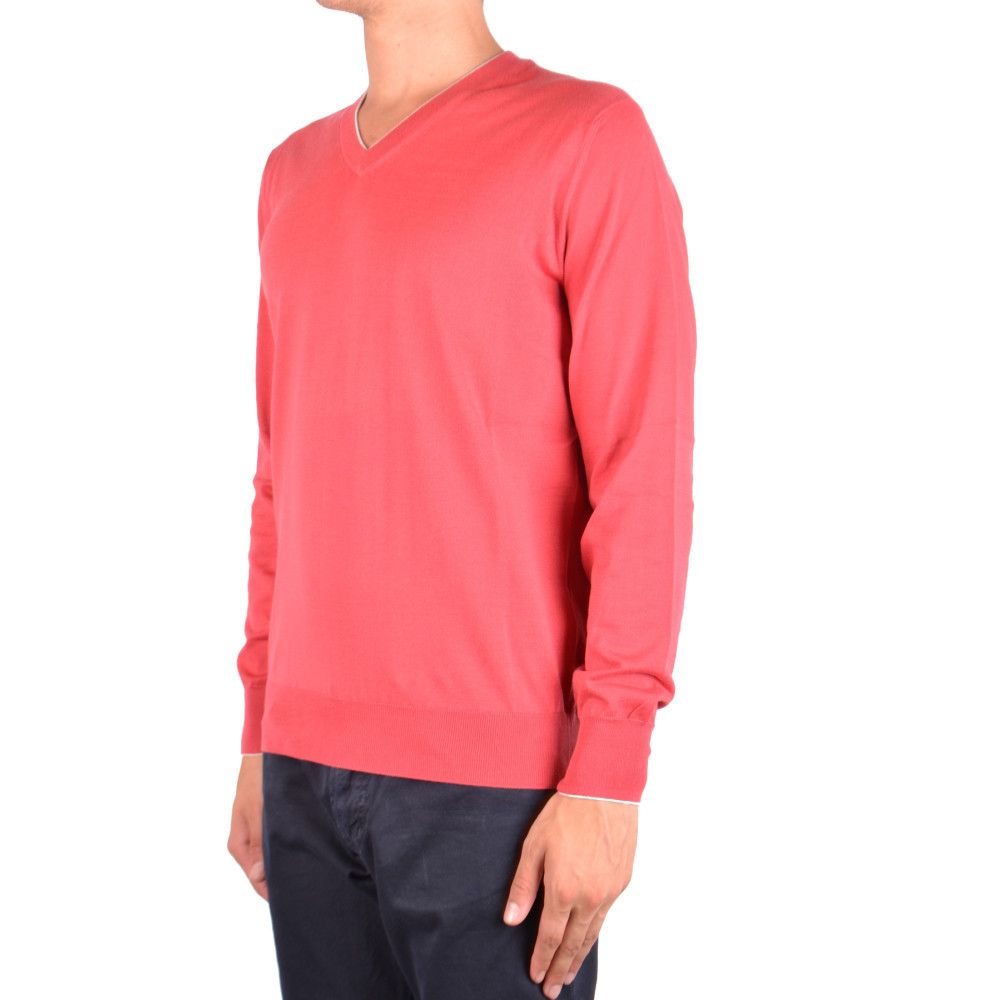 Brunello Cucinelli o1y0526 Cashmere Blend Sweater in Red Size US S / EU 44-46 / 1 - 3 Thumbnail