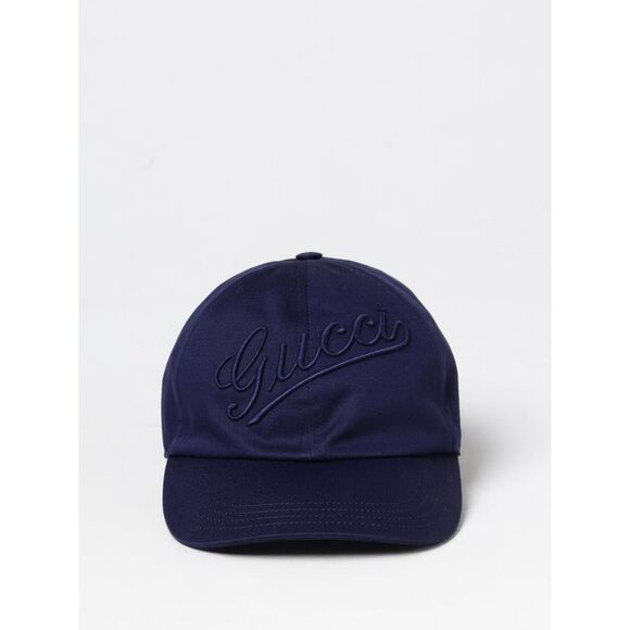 Gucci oc11z0126 Size: OS Cotton Baseball Hat / Cap In Blue Size ONE SIZE - 3 Thumbnail