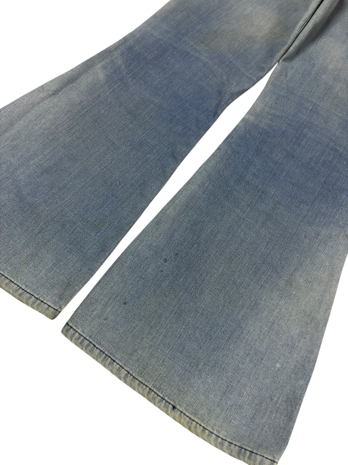 Other Vtg 80s Wrangler Japan Flared Distressed Jeans Size US 30 / EU 46 - 6 Thumbnail