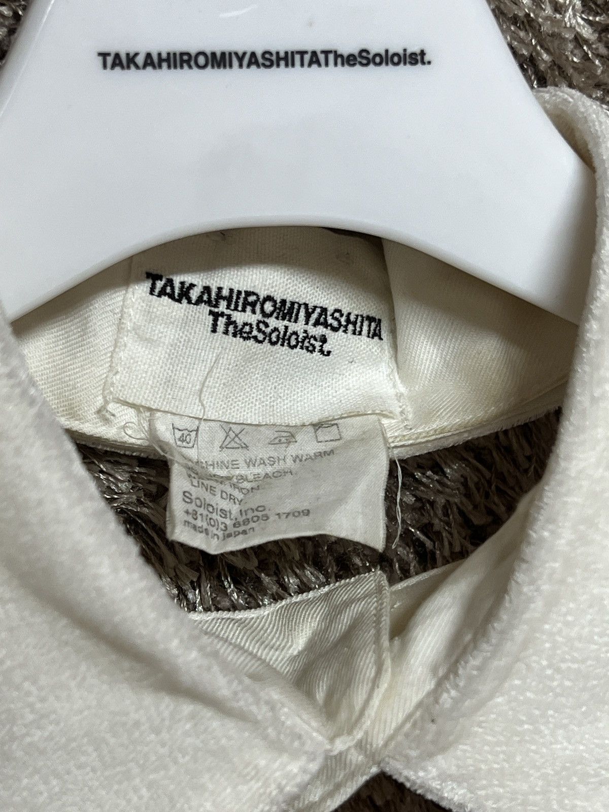 Takahiromiyashita The Soloist. Shirts neck Tie Size ONE SIZE - 3 Thumbnail