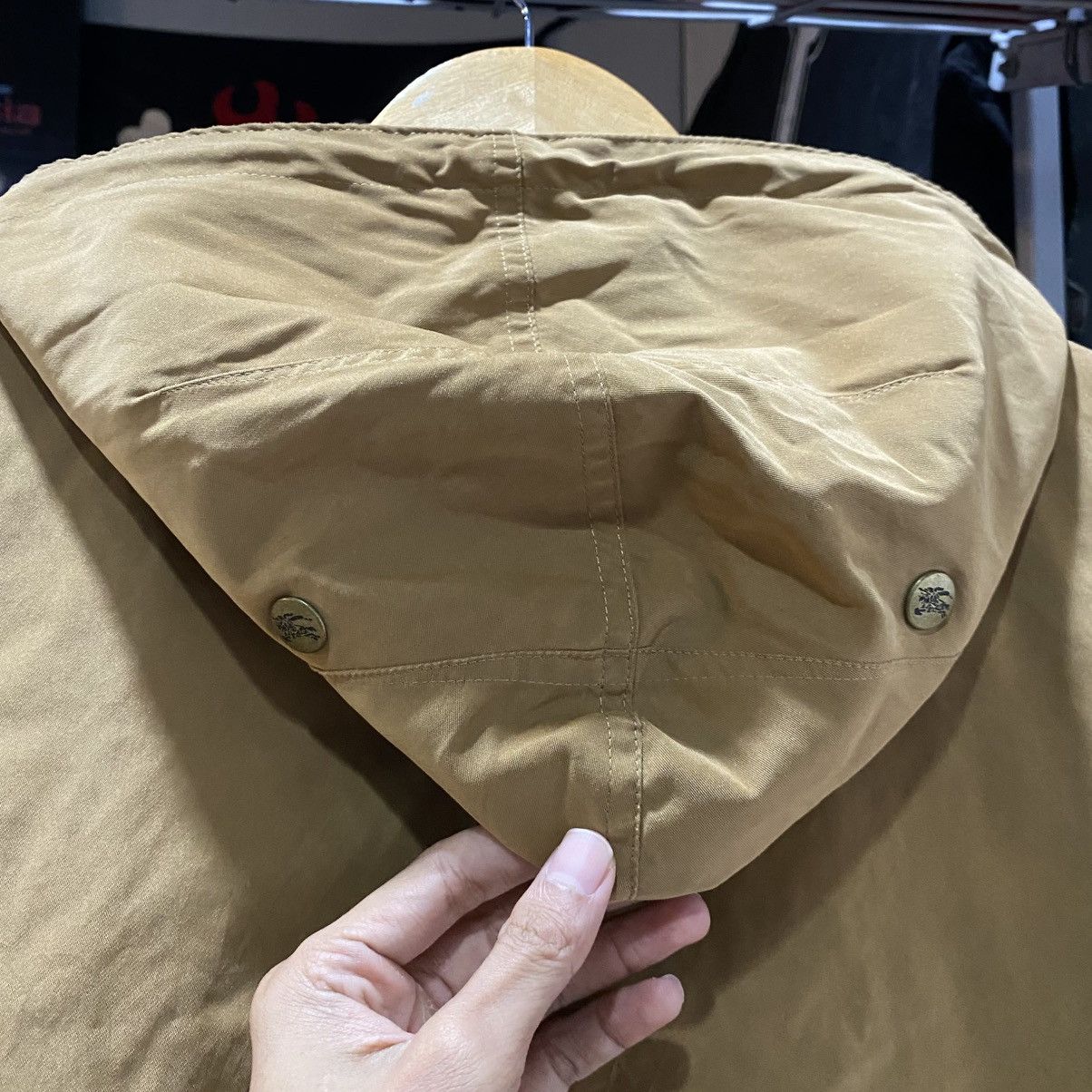 Burberry VINTAGE‼️Burberry London Parka Jacket Hooded LIKE NEW Size US L / EU 52-54 / 3 - 13 Thumbnail