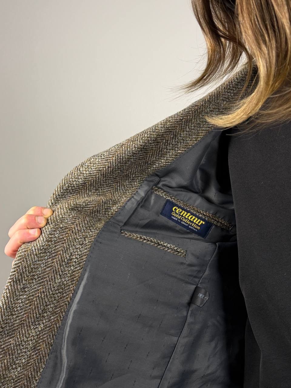 Harris Tweed harris Tweed vintage Centaur gold collection blazer eur50 Size 40R - 8 Thumbnail