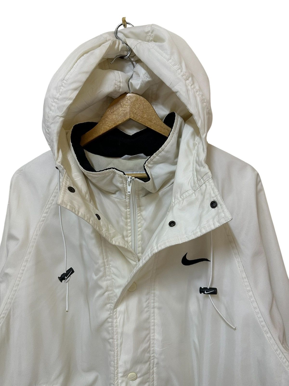 Nike Vintage 90s Nike Jacket Winter Small Logo Swoosh Size US XL / EU 56 / 4 - 4 Thumbnail