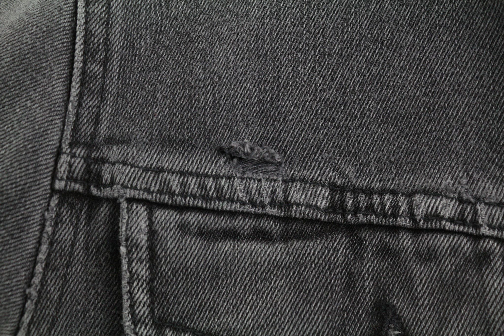 Nudie Jeans BILLY M Desolation Polo Neck Patch Denim Jacket 82471 Size US M / EU 48-50 / 2 - 8 Thumbnail
