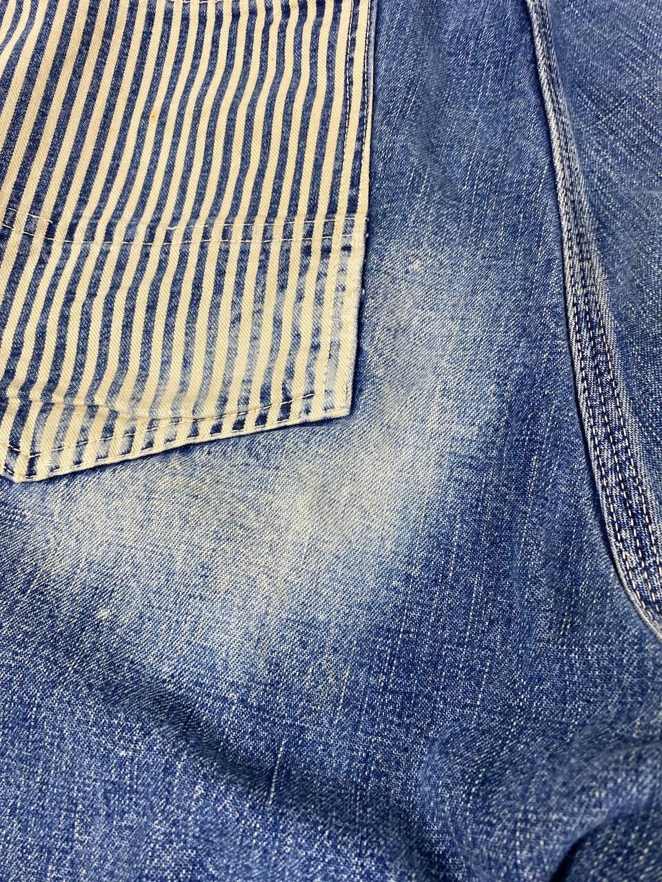 Sugar Cane sugarcane & co carpenter denim nice hickory stripe design Size US 34 / EU 50 - 4 Thumbnail