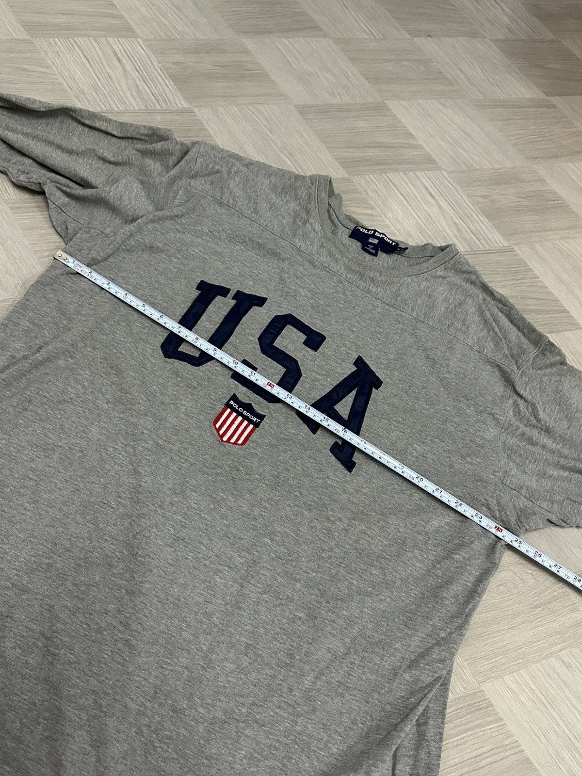 Polo Ralph Lauren Vintage Polo Ralph Lauren Polo Sport USA L/S Shirt Size US XL / EU 56 / 4 - 6 Thumbnail