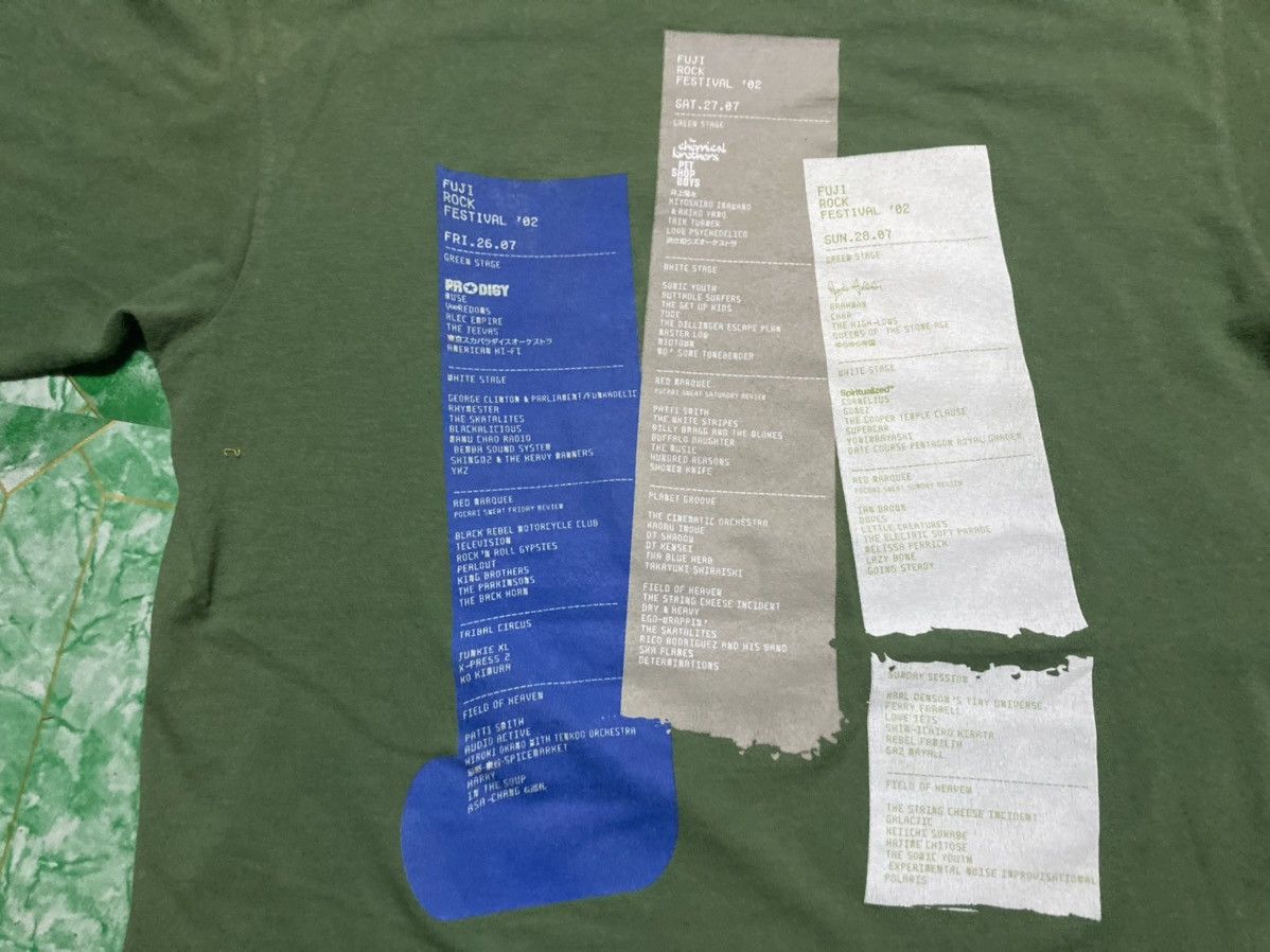 Band Tees × Vintage Vintage T-shirt Fuji Rock Festival 00s Size US L / EU 52-54 / 3 - 4 Thumbnail