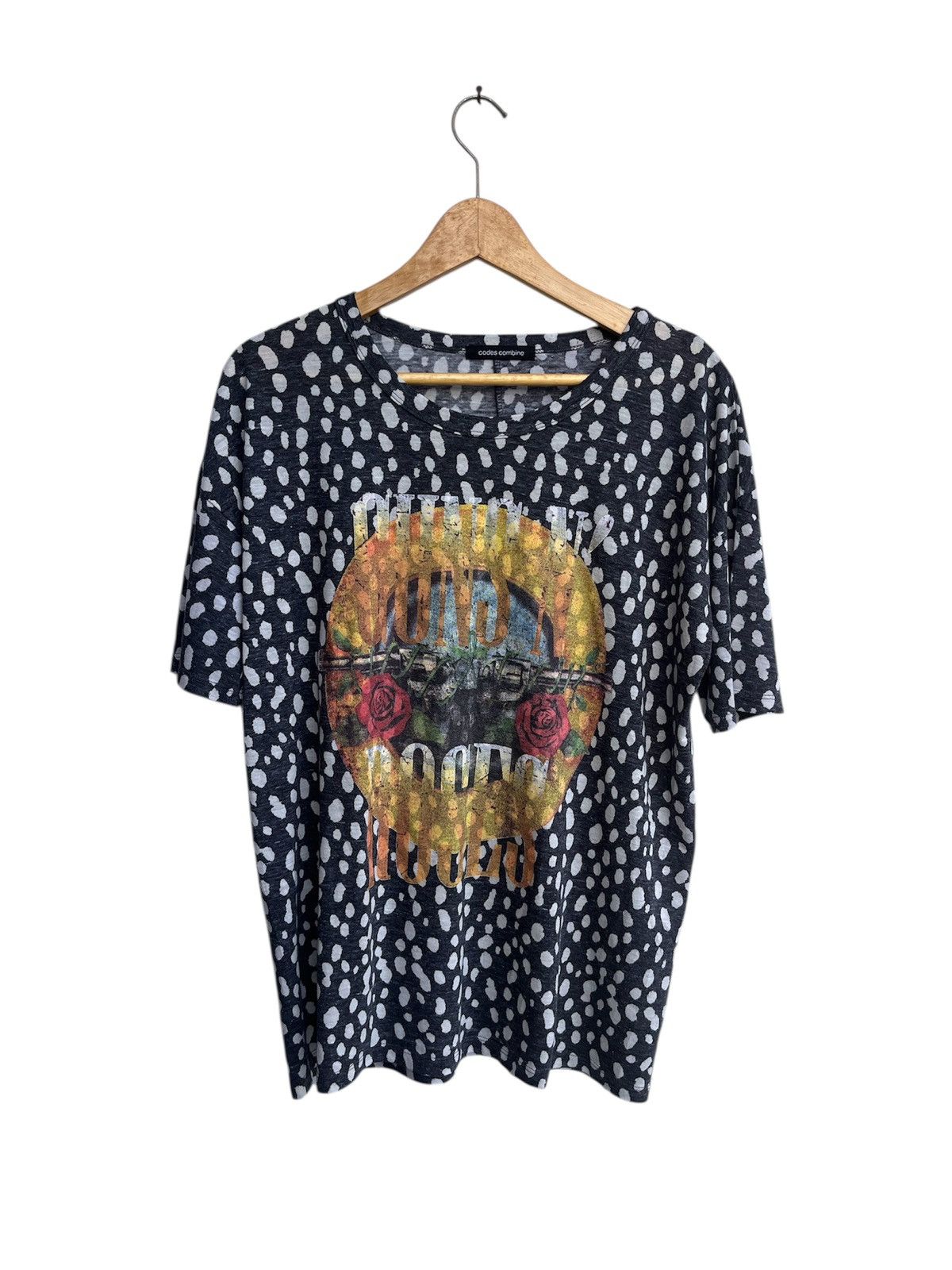 Band Tees CODES COMBINE GUNS N ROSES POLCADOT TEE Size US M / EU 48-50 / 2 - 1 Thumbnail