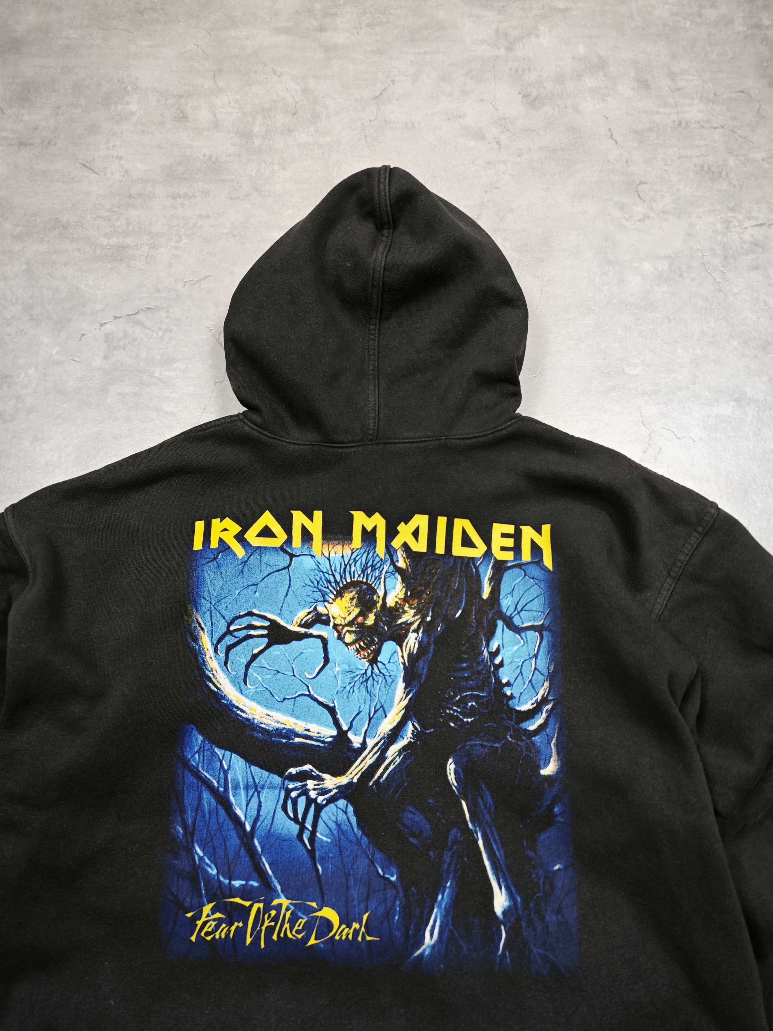 Iron Maiden × Vintage Iron Maiden vintage zip up hoodie Size US M / EU 48-50 / 2 - 5 Thumbnail