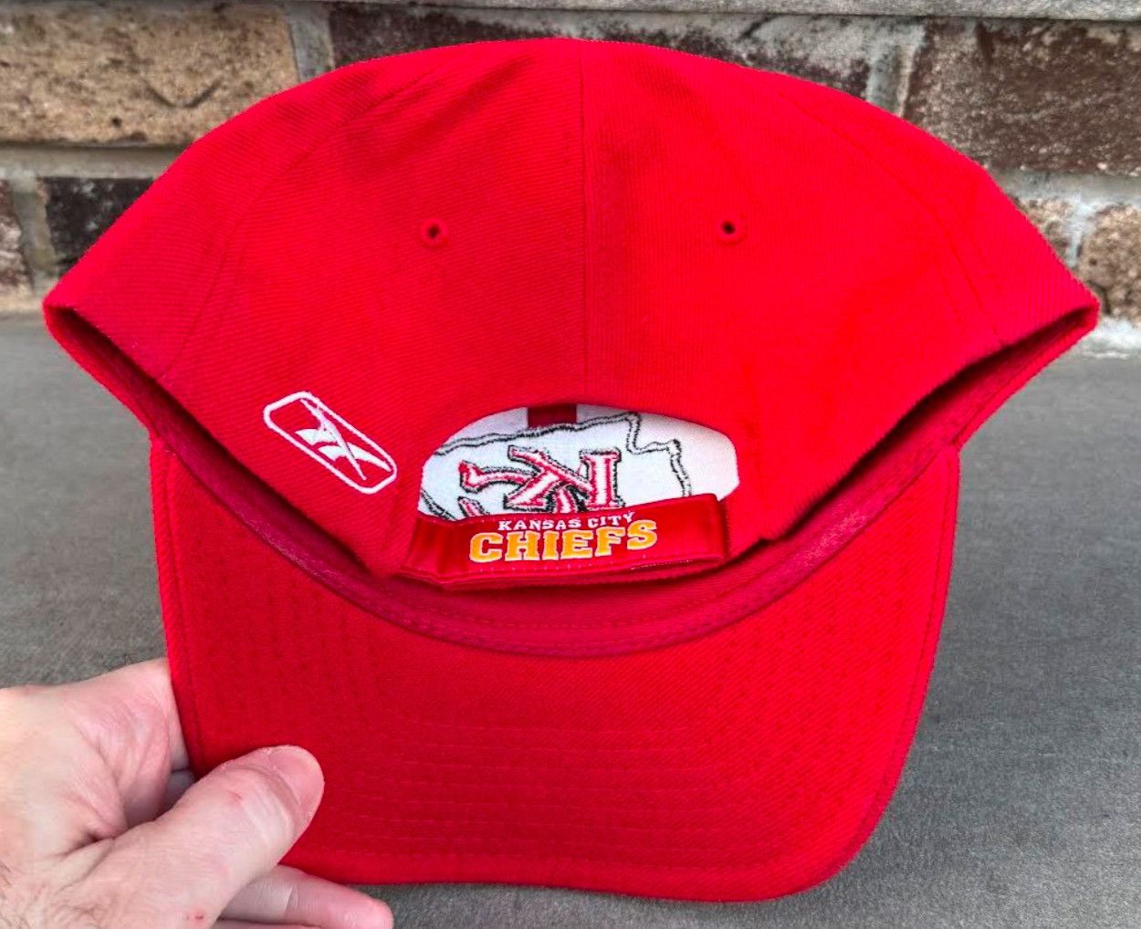 NFL Vintage Reebok Kansas City On Field Strapback Size ONE SIZE - 3 Thumbnail