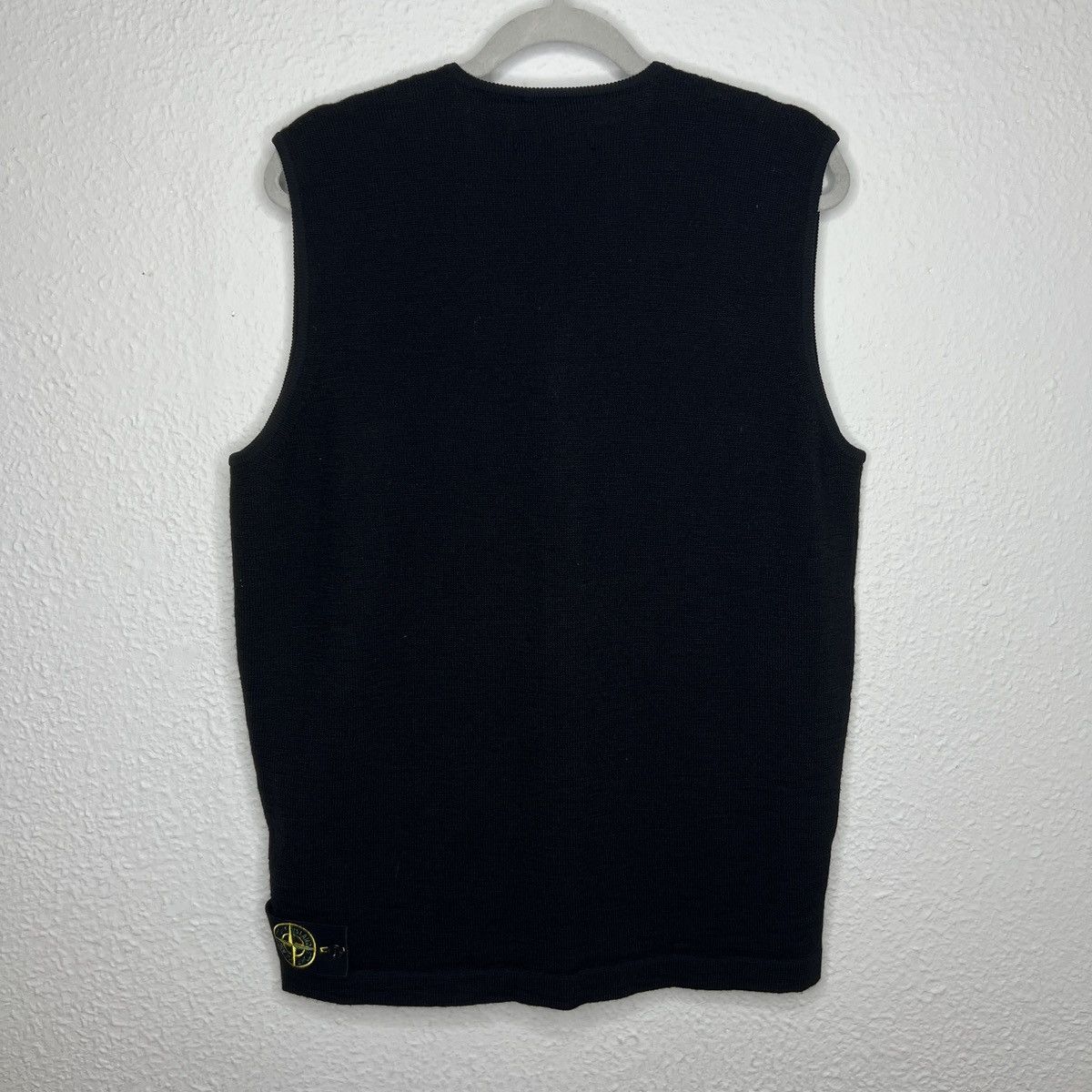 Stone Island Stone Island Black Nylon Vest Metal Knit Gilet Size US L / EU 52-54 / 3 - 7 Thumbnail