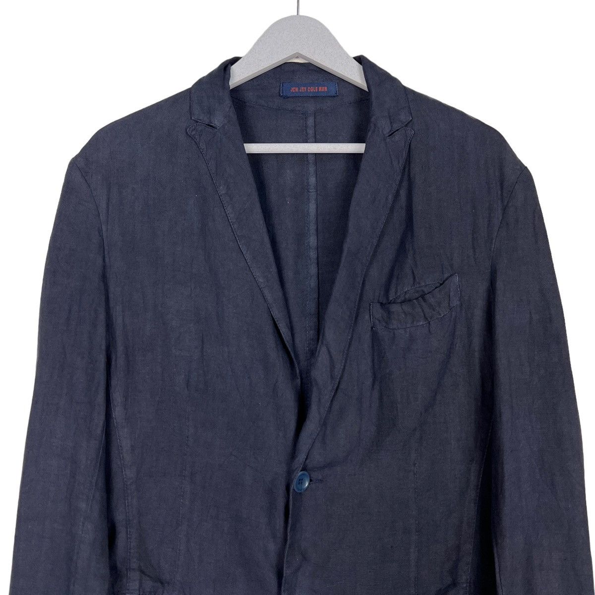 Other 🔥 JEY COLE MAN LINEN SUIT LAZER JACKET MADE IN ITALY Size US S / EU 44-46 / 1 - 3 Thumbnail