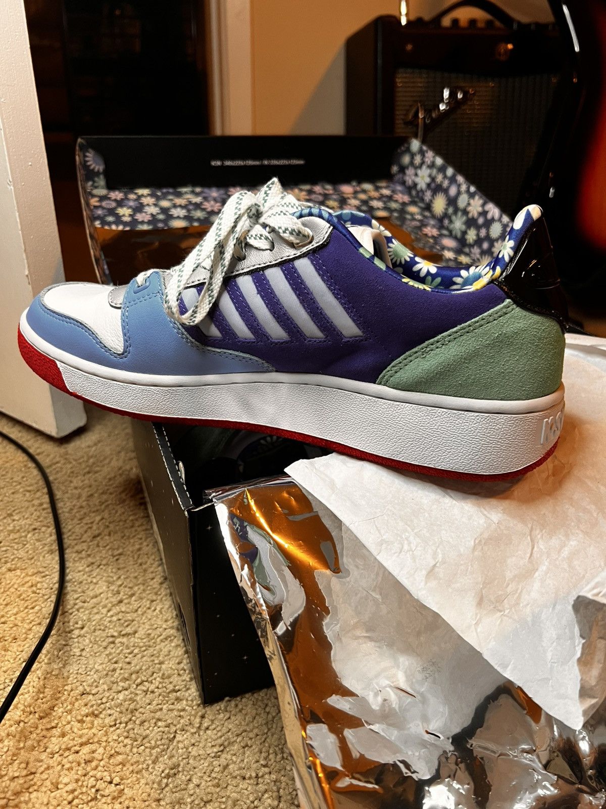 K-Swiss K-Swiss X LilJupiter collab sneakers Size US 11.5 / EU 44-45 - 2 Thumbnail