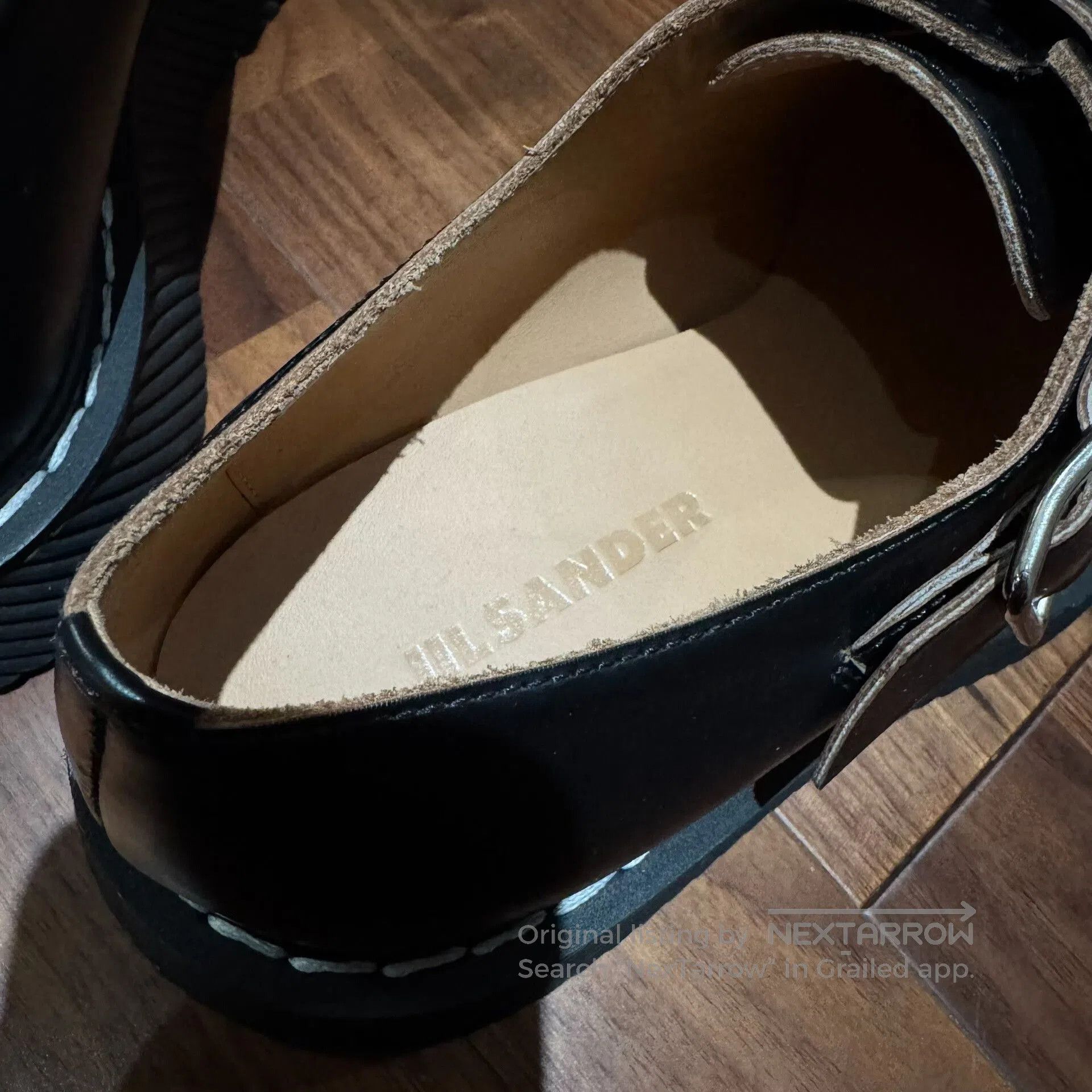 Jil Sander Jil Sander Black Studded Ankle Boots. Size US 8.5 / IT 38.5 - 6 Thumbnail