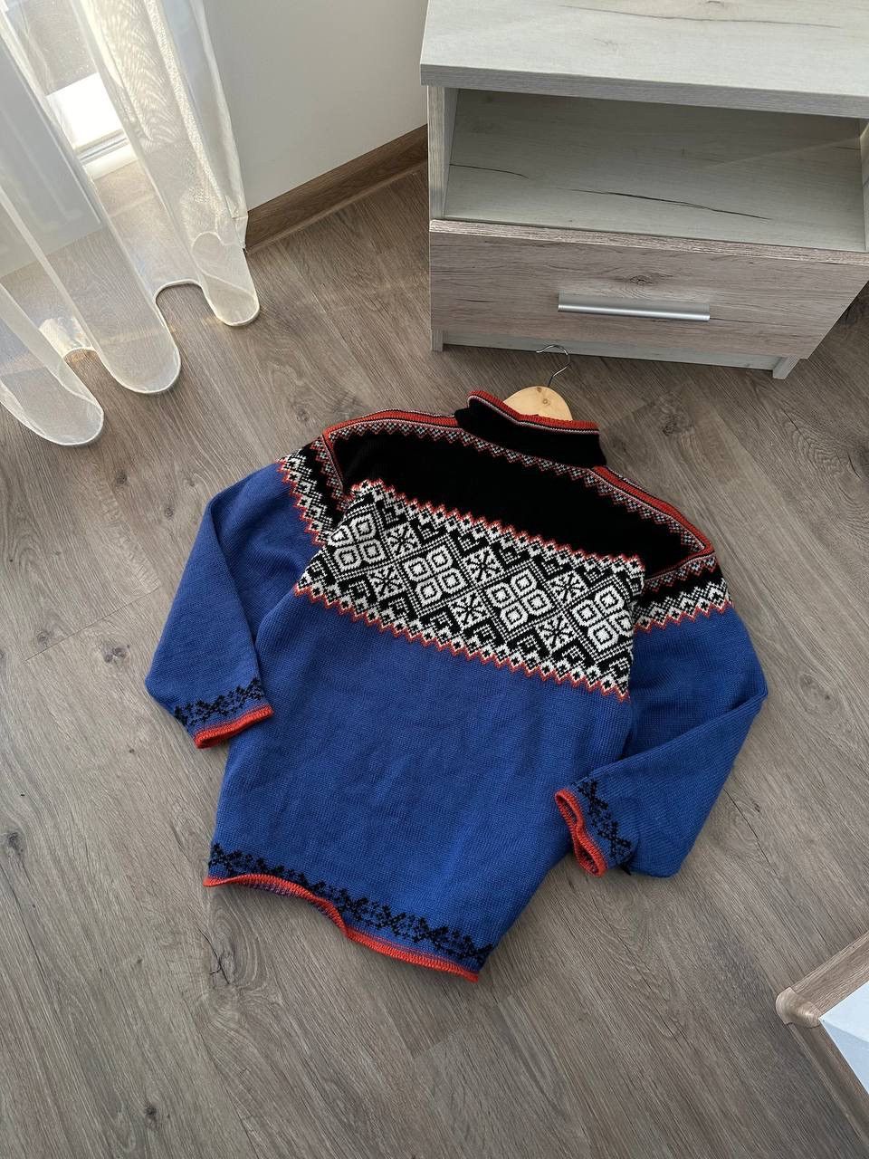 Vintage Vintage Nordstrikk Norway Wool Knit Blue Sweater Size US M / EU 48-50 / 2 - 15 Thumbnail