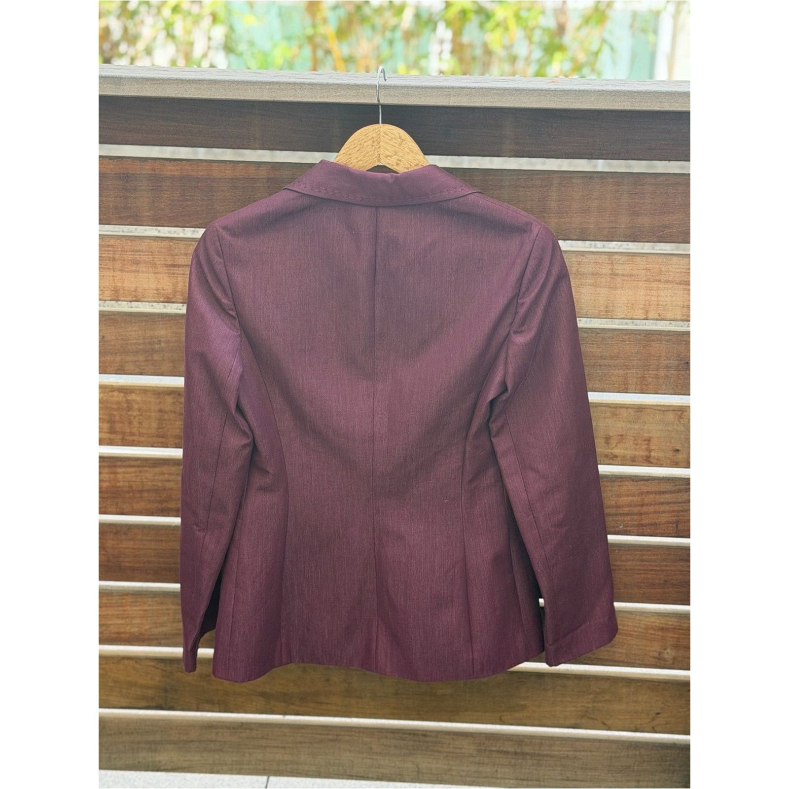 Bcbgmaxazria BCBG Max Azria Plum Purple Blazer Size 2 Size XS / US 0-2 / IT 36-38 - 5 Thumbnail