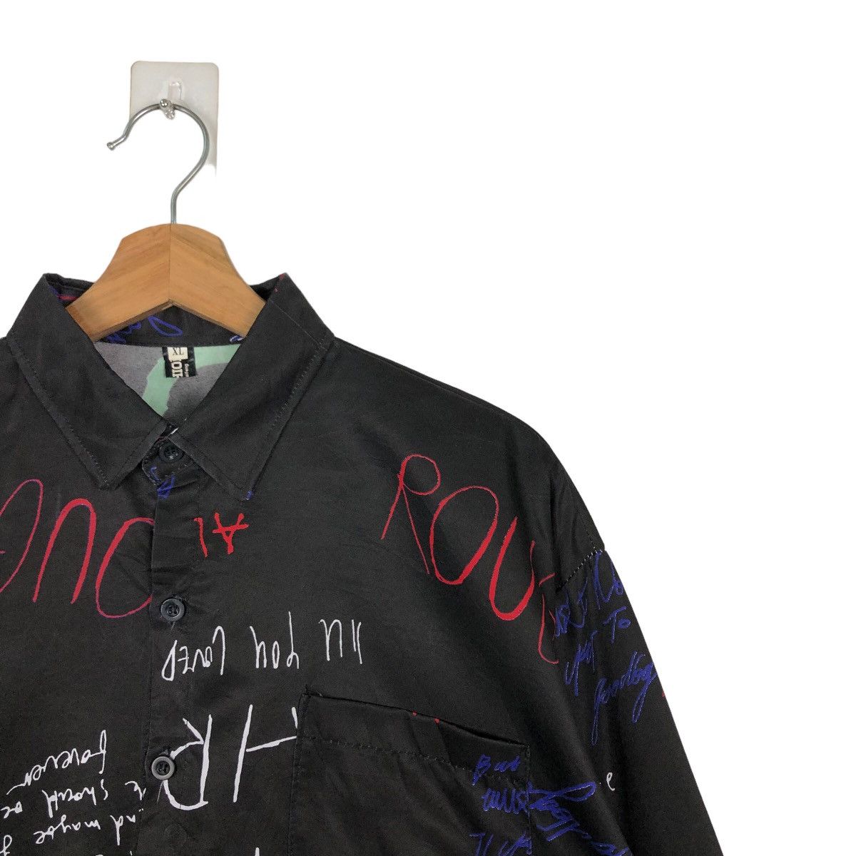 Japanese Brand 🔥COMME DES GARCONS INSPIRE DESIGN SHIRTS OVER PRINT Size US XL / EU 56 / 4 - 4 Thumbnail