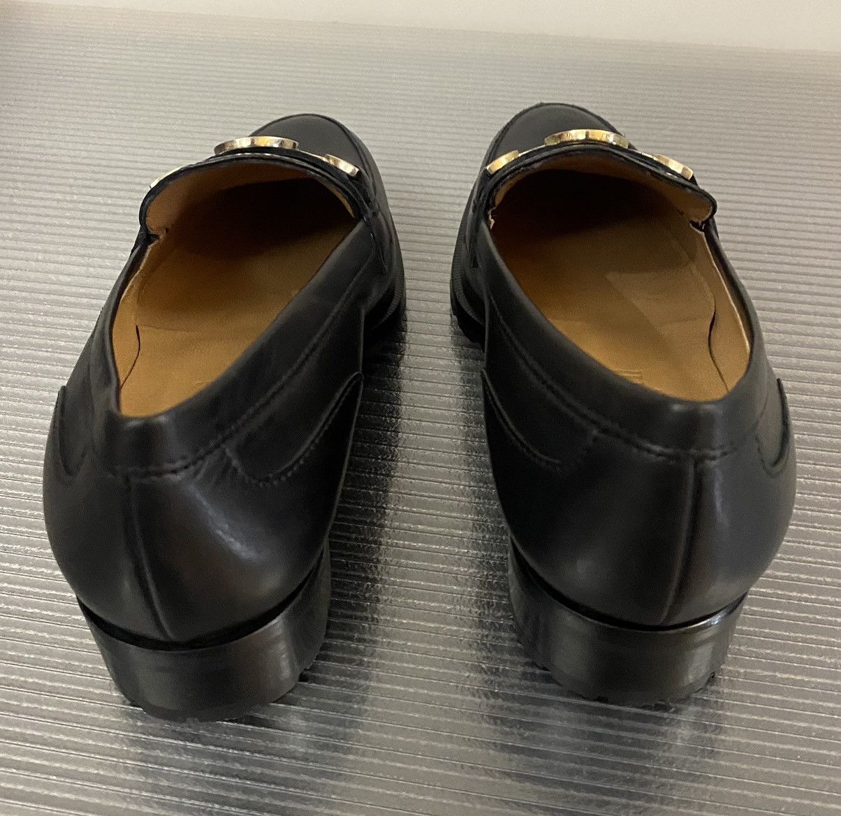 Testoni A.testoni black classic calf moccasin loafer 35.5 NEW Size US 5.5 / IT 35.5 - 8 Thumbnail