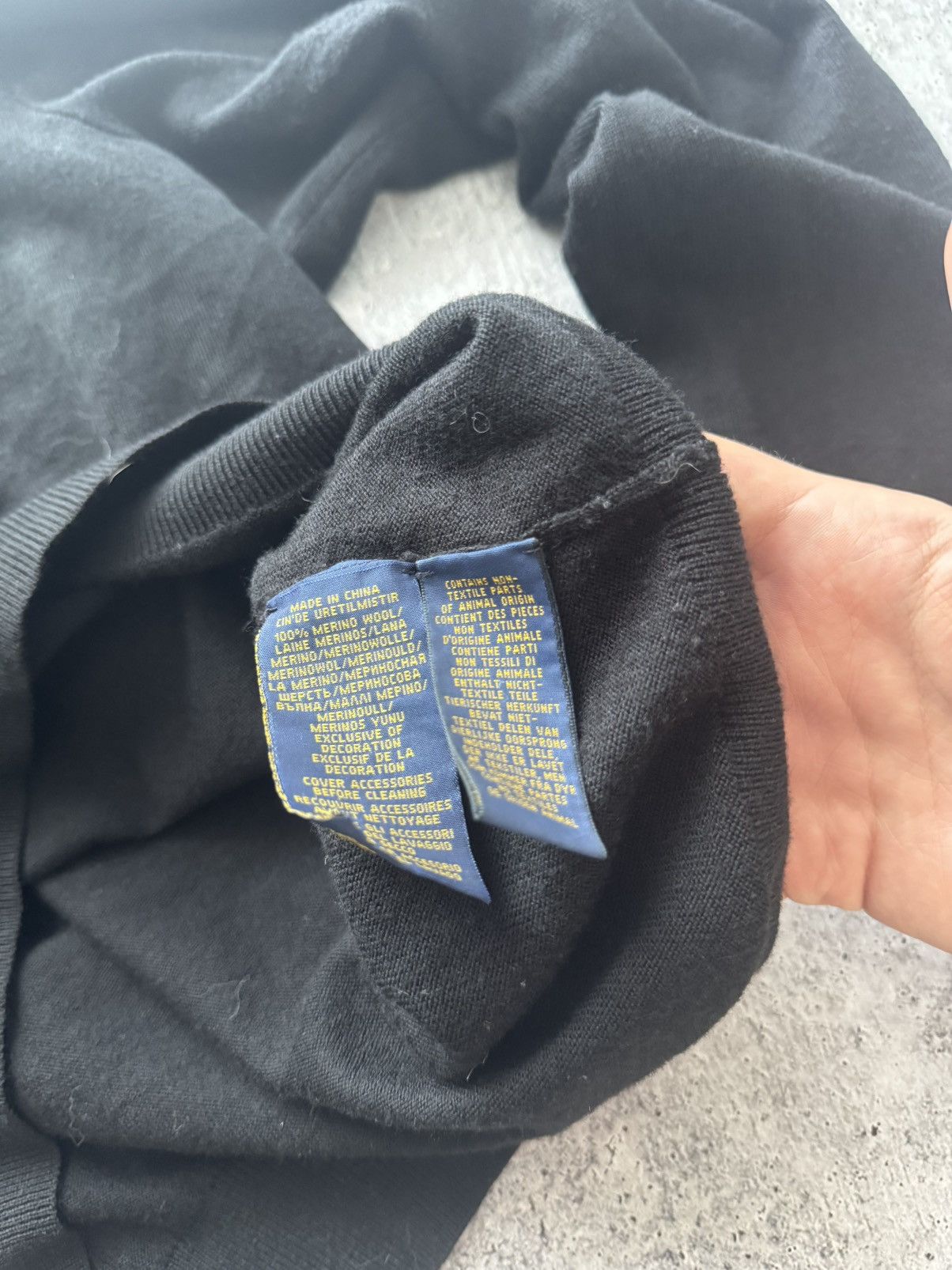 Polo Ralph Lauren Polo Ralph Lauren sweater knitwear 1/3 zip Size US L / EU 52-54 / 3 - 6 Thumbnail