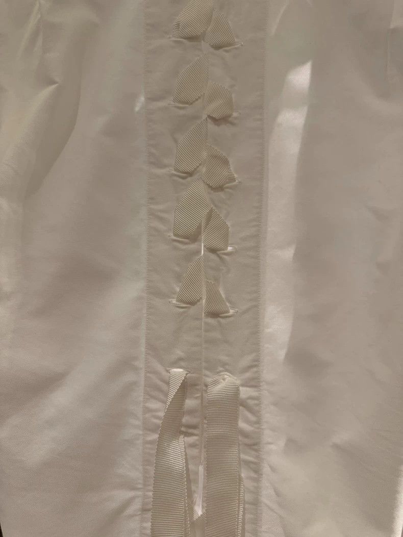 Thom Browne Thom Browne size2 The back strap design shirt Size US M / EU 48-50 / 2 - 6 Thumbnail