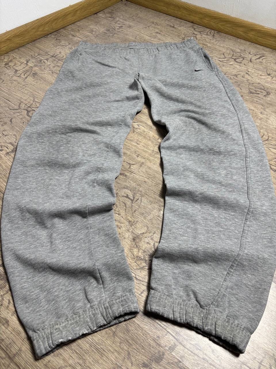 Nike 00’s Nike Vintage Cotton Baggy Sweat Pants Size US 34 / EU 50 - 1 Thumbnail