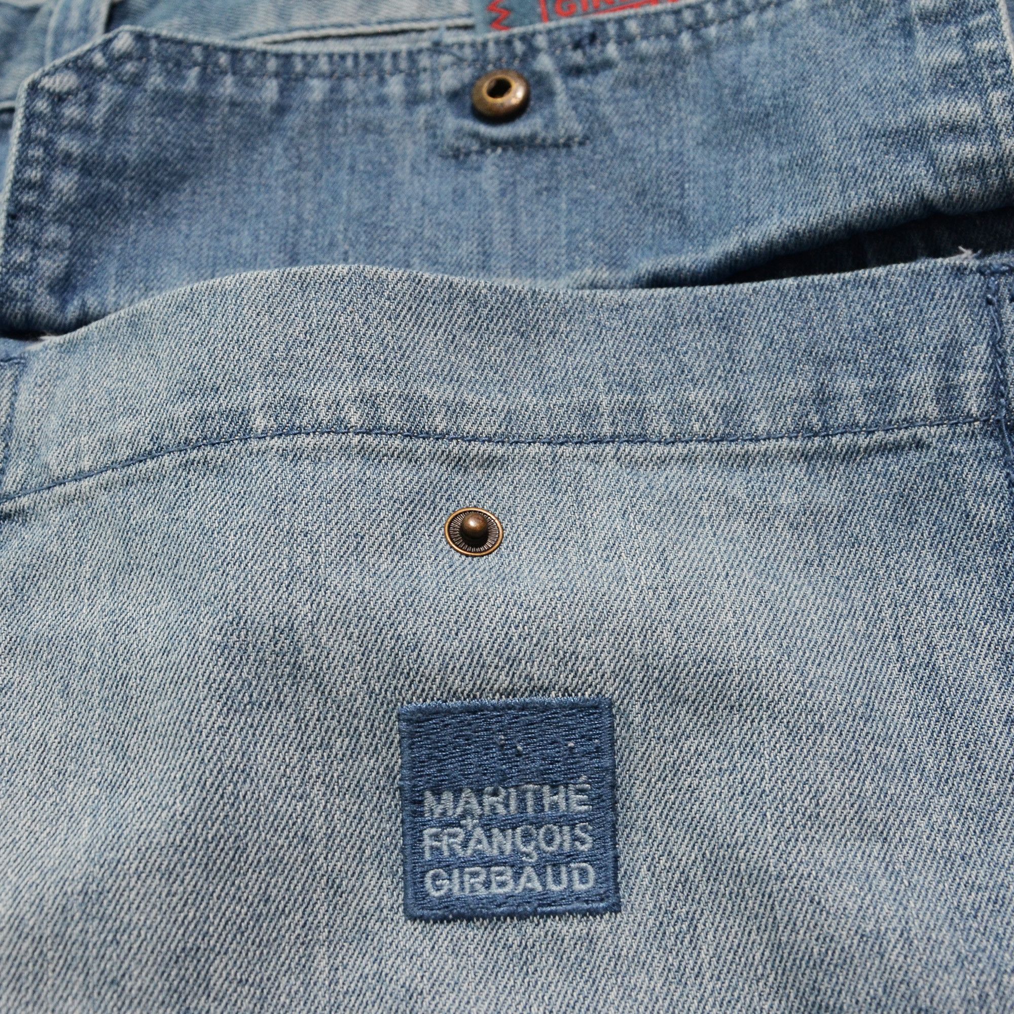 Marithe + Francois Girbaud M+FG Long Denim Shorts W40 Y2K Hip Hop 2006 Rare Craft Size US 40 / EU 56 - 13 Thumbnail