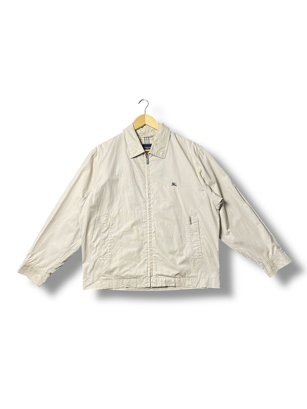 Burberry × Vintage Burberry London Casual Zipper Jacket (44) Size US S / EU 44-46 / 1 - 1 Thumbnail