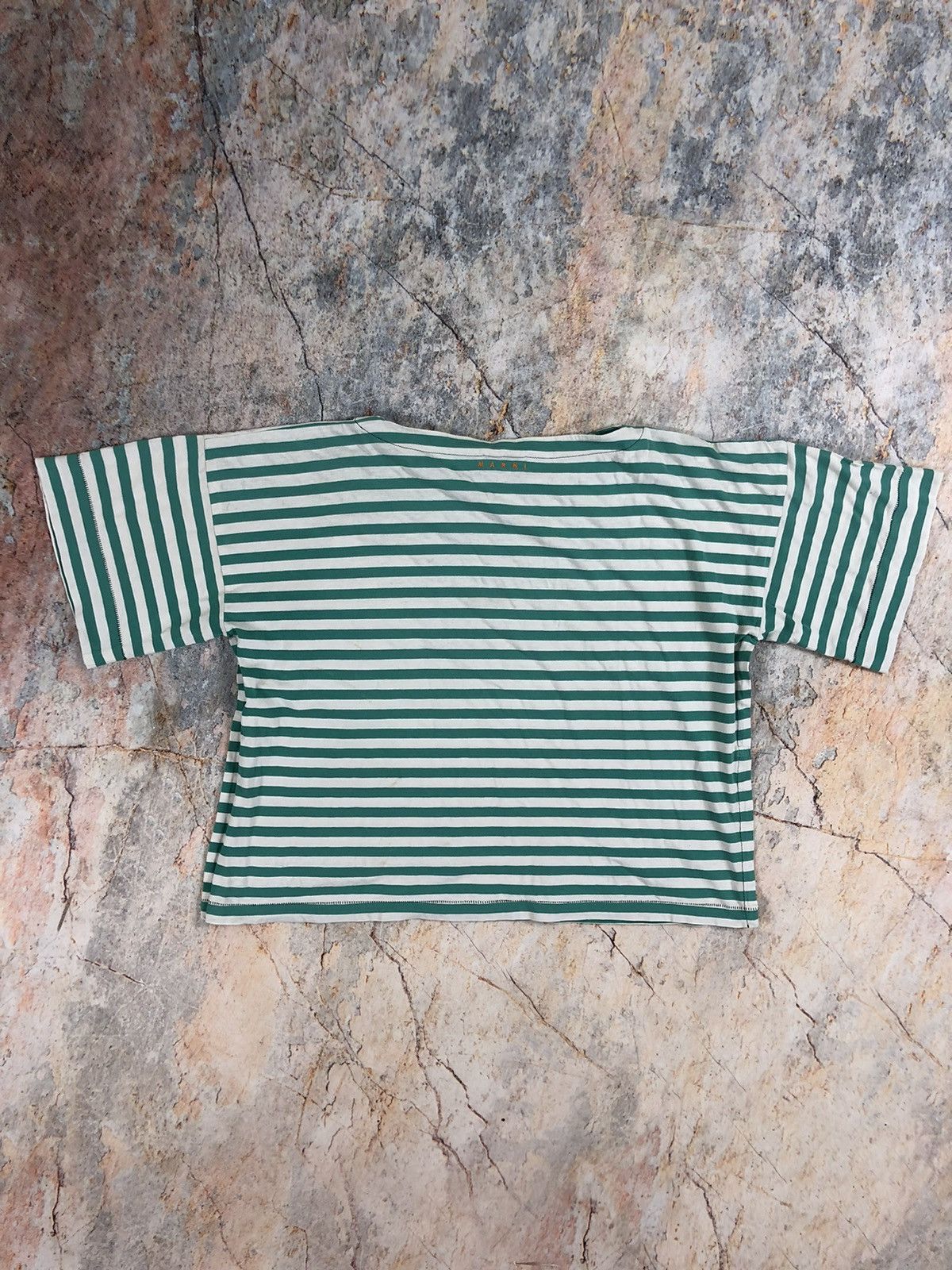 Marni Marni striped short top T-shirt Size M / US 6-8 / IT 42-44 - 7 Thumbnail