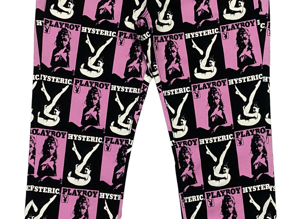 Hysteric Glamour Hysteric Glamour X Play Boy Full Print Stretch Jeans Size 28" / US 6 / IT 42 - 16 Thumbnail
