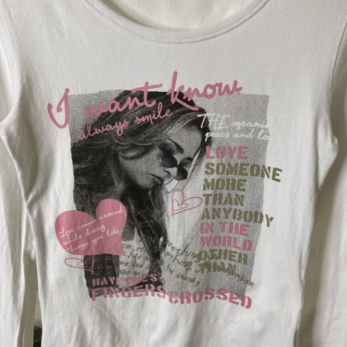 Hysteric Glamour Relache Hysterics Glamour Style LS Women T Shirt Size XS / US 0-2 / IT 36-38 - 2 Thumbnail