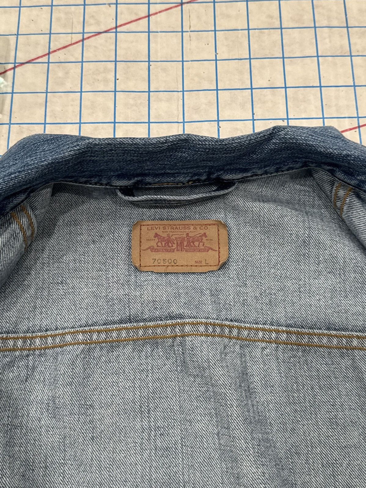 Levi's Vintage 80’s Levi’s 70500 European Levi’s Trucker Jacket Size US M / EU 48-50 / 2 - 7 Thumbnail