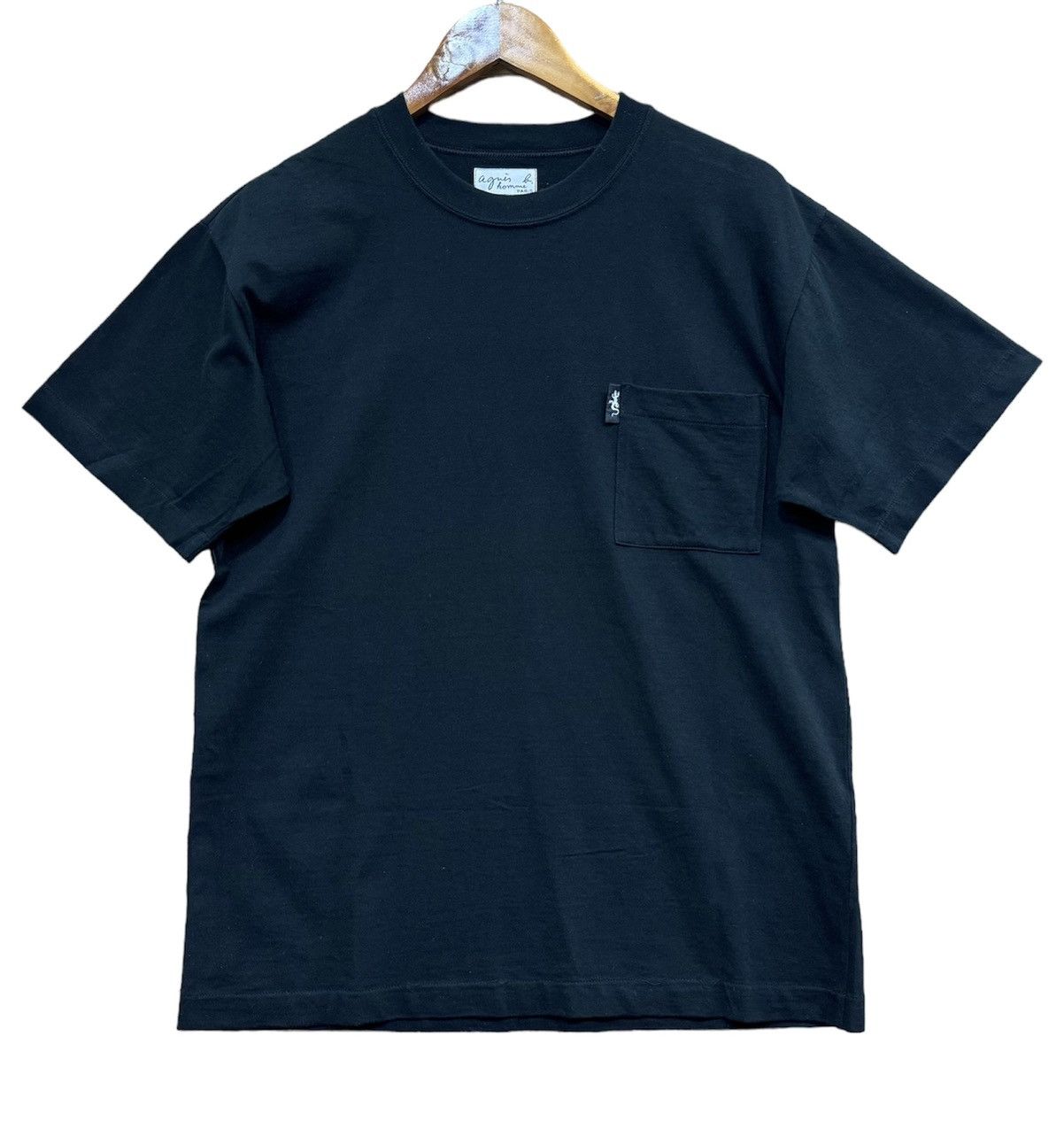 agnes b. Vintage 90's Agnes B. Pocket T Shirt Size US M / EU 48-50 / 2 - 1 Thumbnail