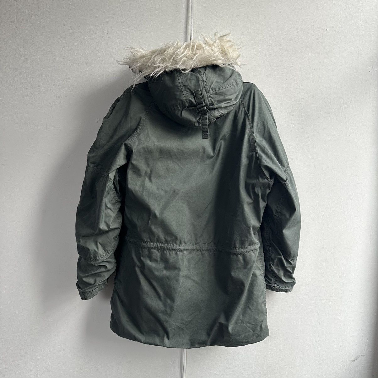 Vintage Vintage Military Parka N-3B Sherpa Hood Flight Jacket USAF Size US S / EU 44-46 / 1 - 22 Thumbnail