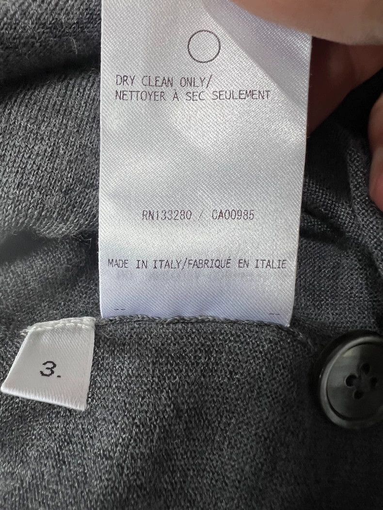 Thom Browne Thom Browne Gray five-knot wool sweater Size US L / EU 52-54 / 3 - 6 Thumbnail
