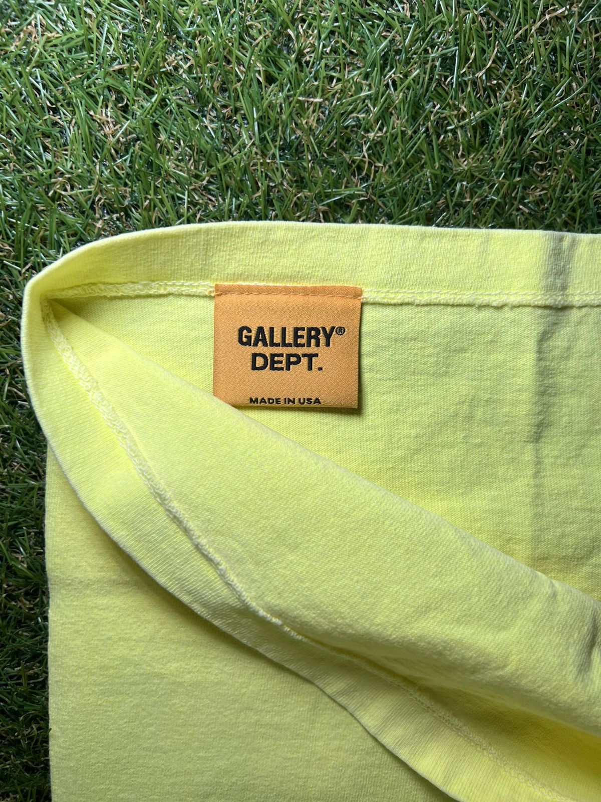 Asics × Gallery Dept. Gallery Dept. x Asics T-shirt Yellow Size Small Size US S / EU 44-46 / 1 - 6 Thumbnail