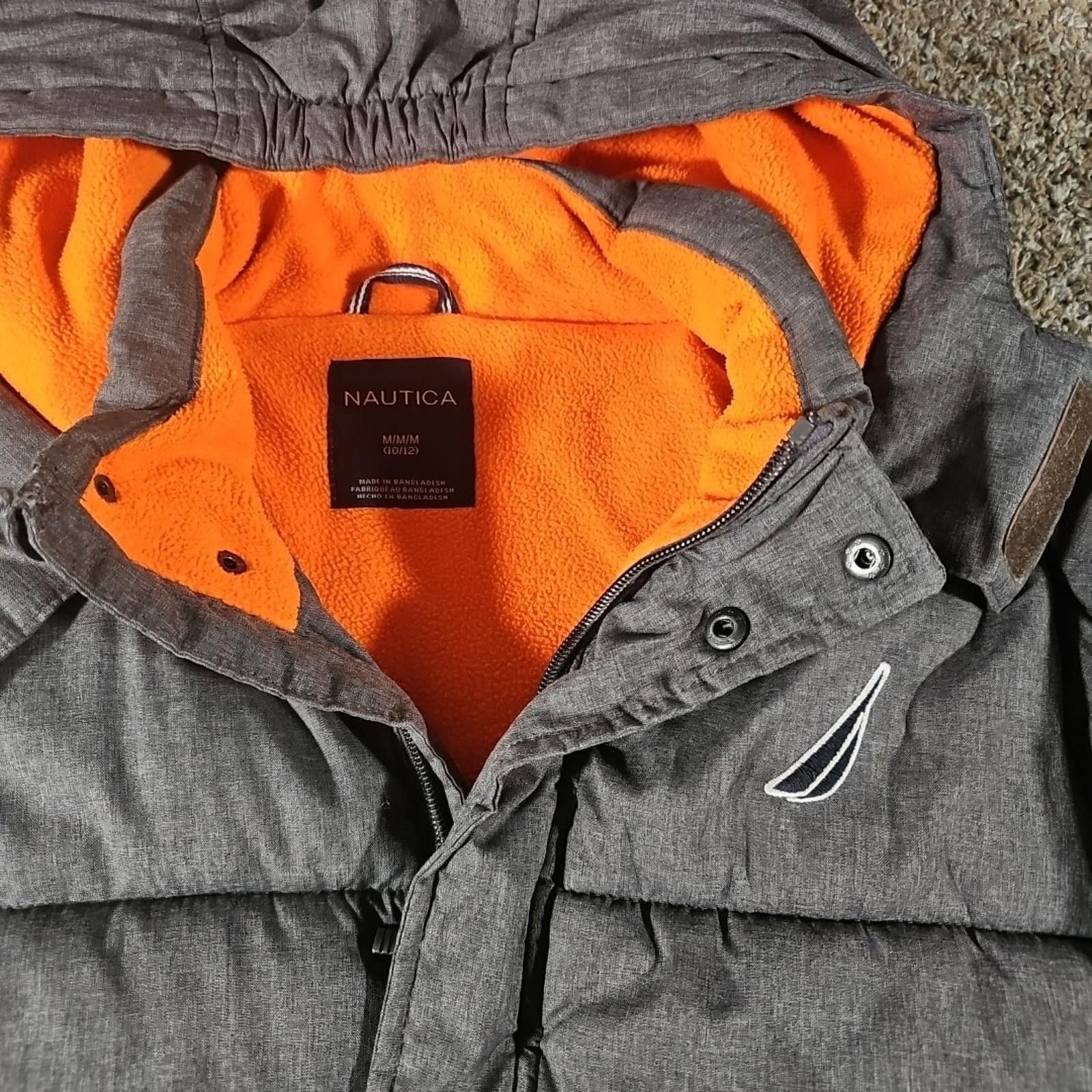 Nautica Nautica Boys Winter Coat puffer Jacket Sz M 10/12 heavy Size US XXS / EU 40 - 3 Thumbnail