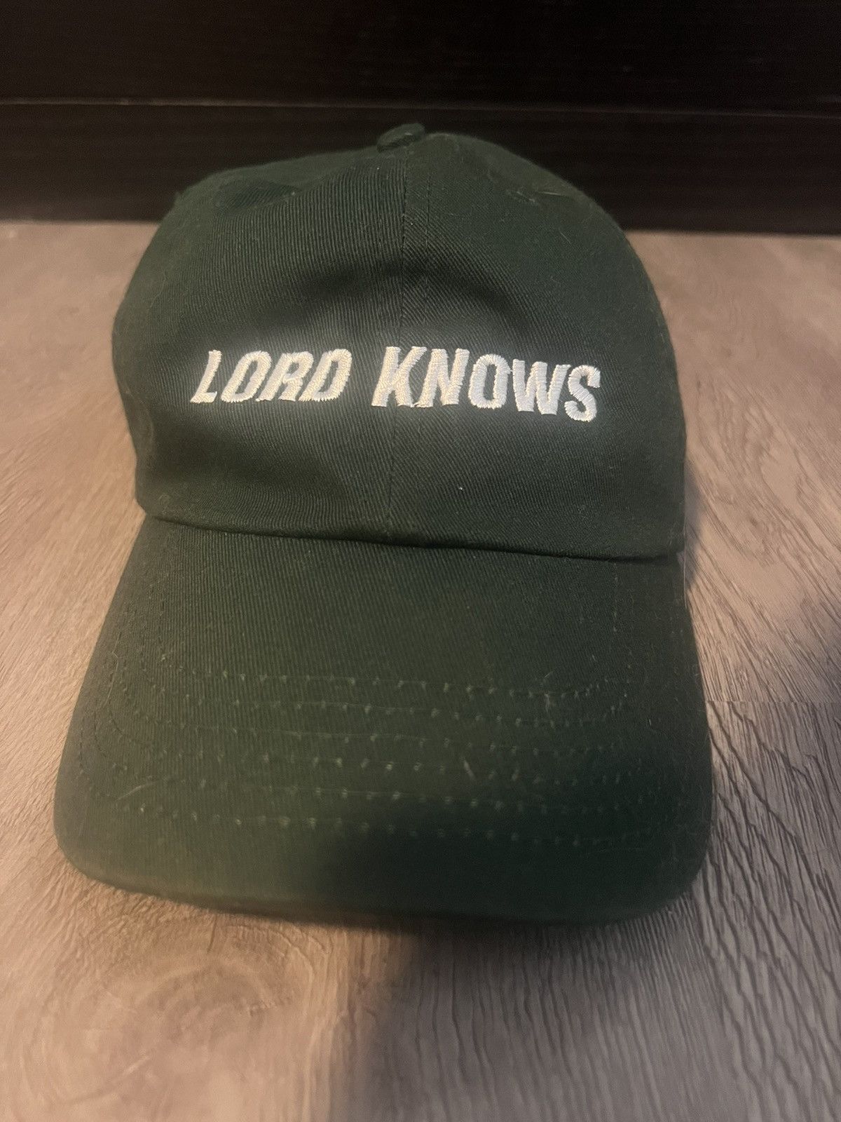 Lxrdknows Lxrdknows (lordknows) forest green dad cap Size ONE SIZE - 1 Thumbnail