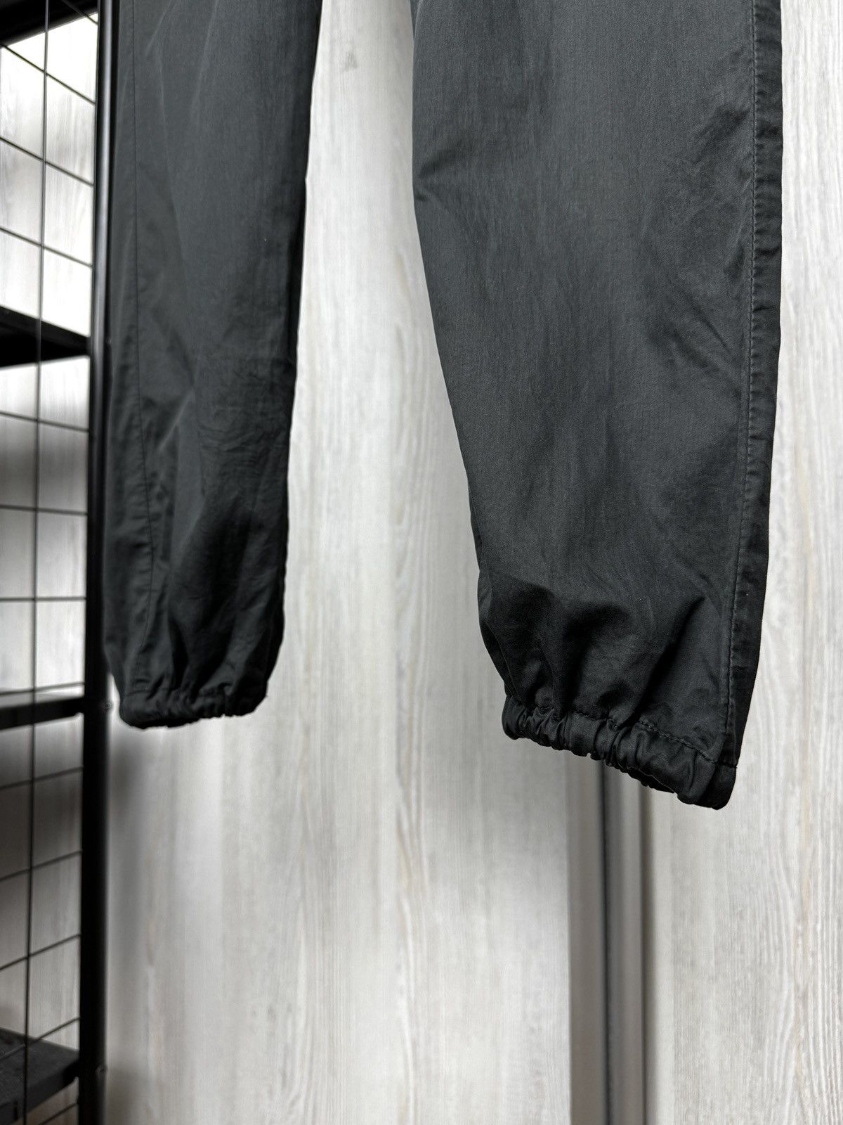 Versace Versace black cotton leather trim lightweight pants size 26 Size 26" / US 2 / IT 38 - 7 Thumbnail