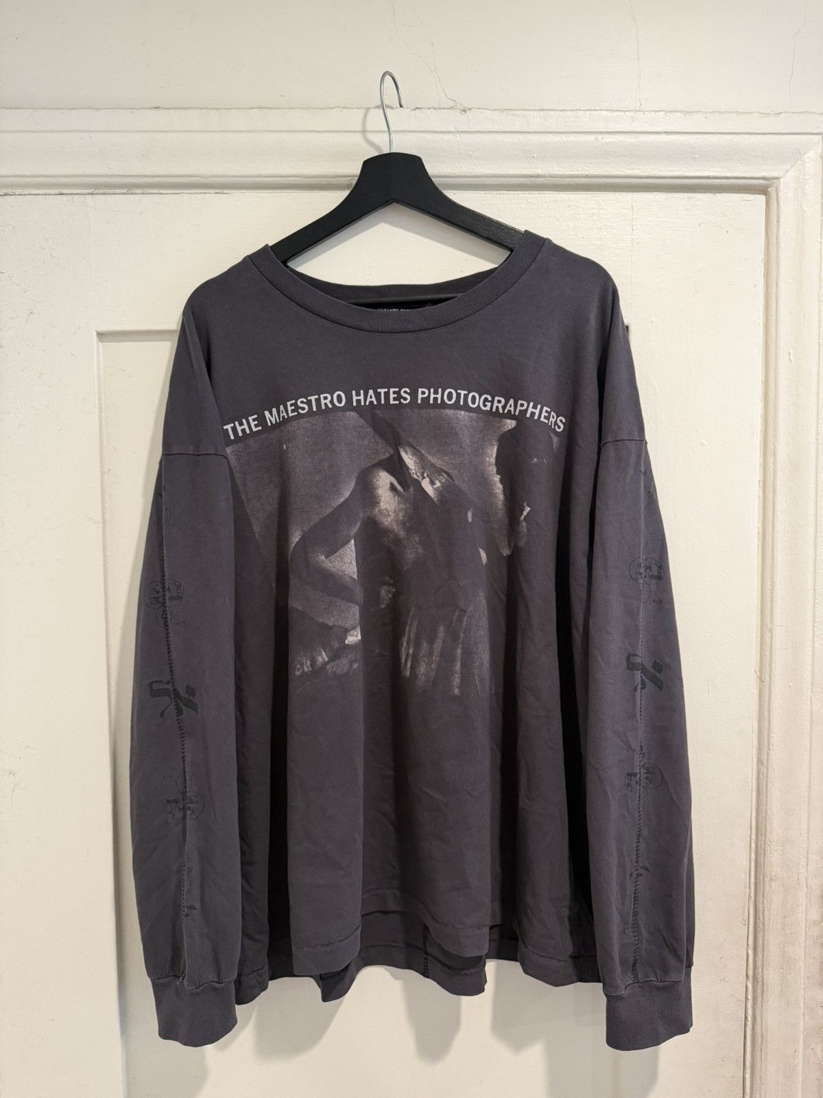 Enfants Riches Deprimes ERD Maxfield Maestro Hates Photographers Longsleeve Tee XL Size US XL / EU 56 / 4 - 1 Thumbnail