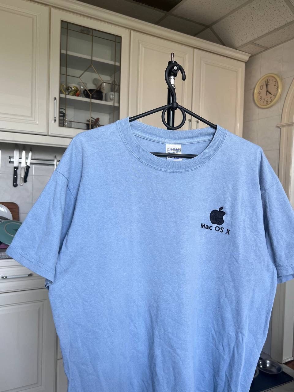 Apple × Microsoft × Vintage 00s Apple Mac OS X Logo Promo Tee Vintage Rare Computer Size US L / EU 52-54 / 3 - 2 Thumbnail