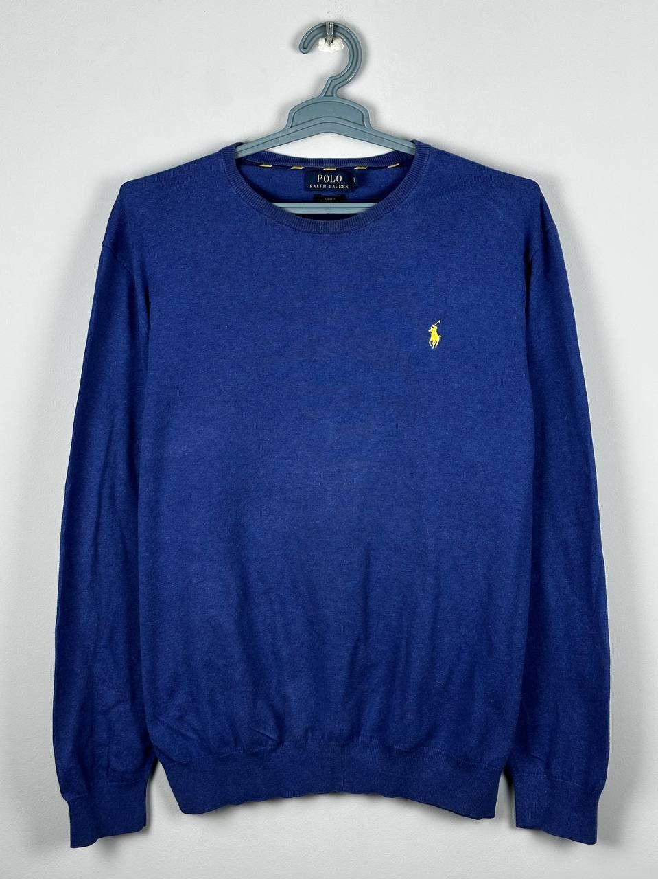 Polo Ralph Lauren VINTAGE Polo Ralph Lauren Sweater Blue Luxury Size US XL / EU 56 / 4 - 1 Thumbnail