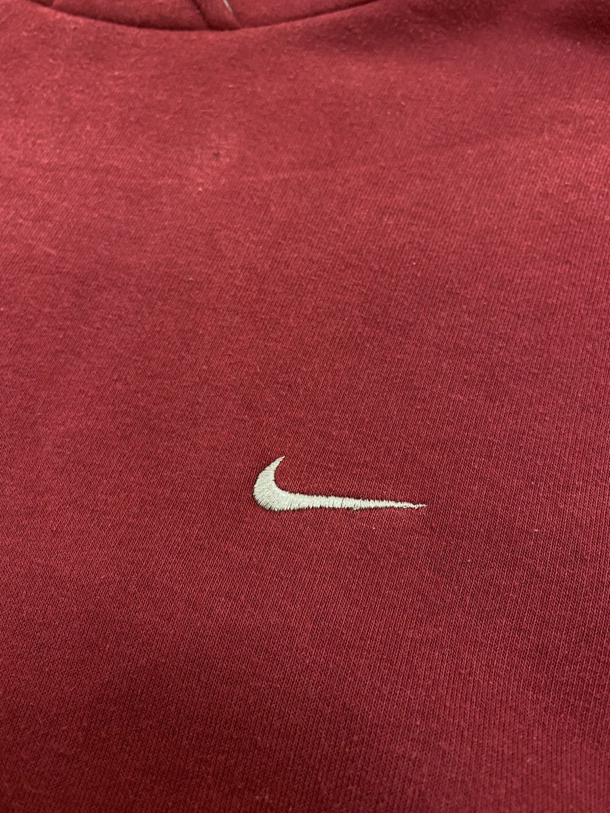 Nike 90s Vintage Nike Baggy Hoodie Oversize Swoosh Y2K Size US L / EU 52-54 / 3 - 5 Thumbnail