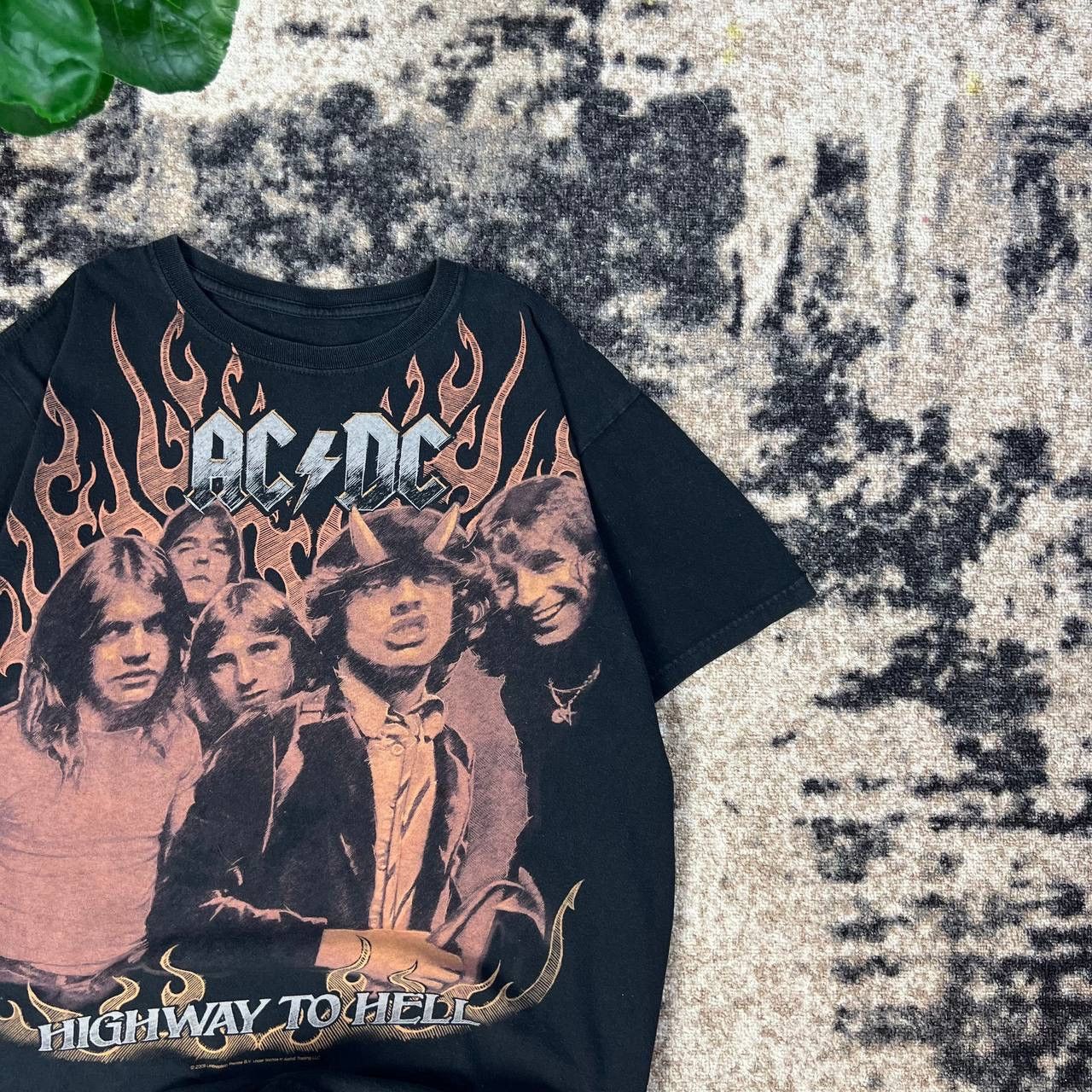 AC/DC AC/DC Vintage Y2K Allover Print Rock Band T-Shirt 1TS77 Size US L / EU 52-54 / 3 - 2 Thumbnail