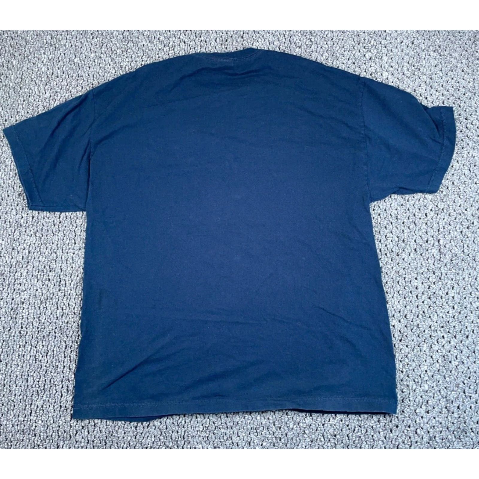 Logo 7 Chevrolet Camaro Logo Shirt Adult 2XL Dark Blue Crew Neck Cotton Graphic Print Alstyle Mens Size US XXL / EU 58 / 5 - 2 Thumbnail