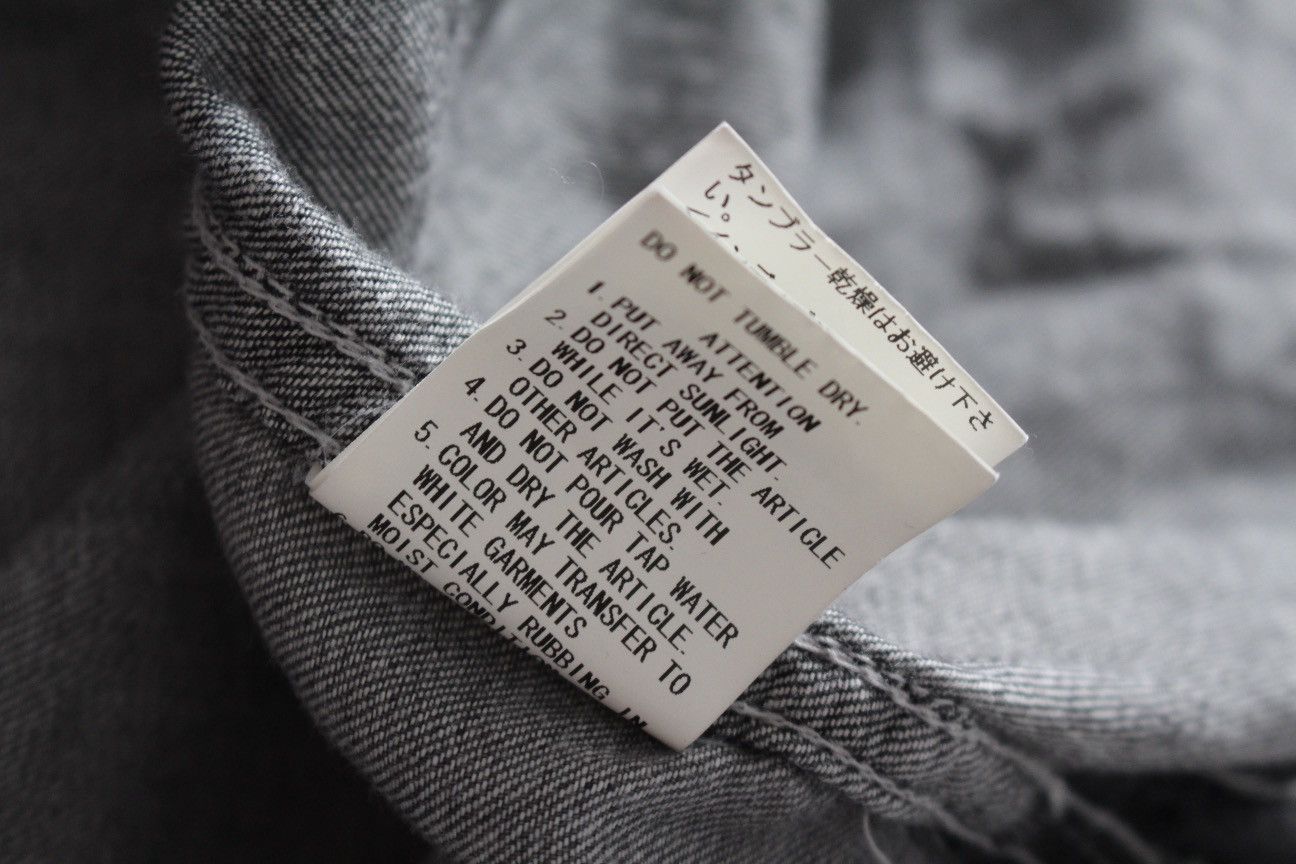 Maison MIHARA YASUHIRO 2010S MIHARAYASUHIRO DECONSTRUCTED 2 TONE DENIM SHIRT Size US L / EU 52-54 / 3 - 8 Thumbnail