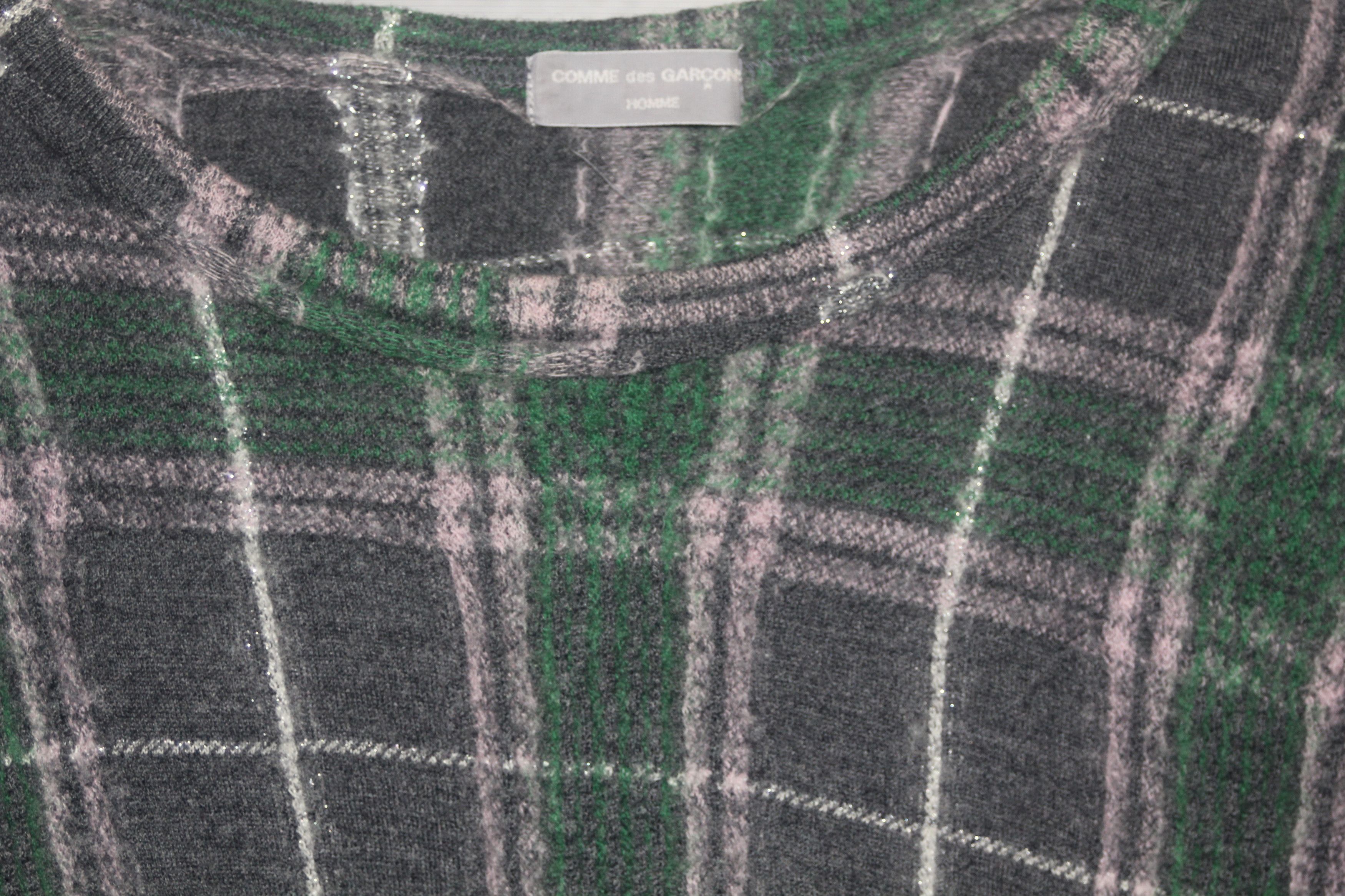 Comme des Garcons Homme COMME des GARCONS HOMME felted knit sweater Size US M / EU 48-50 / 2 - 4 Thumbnail