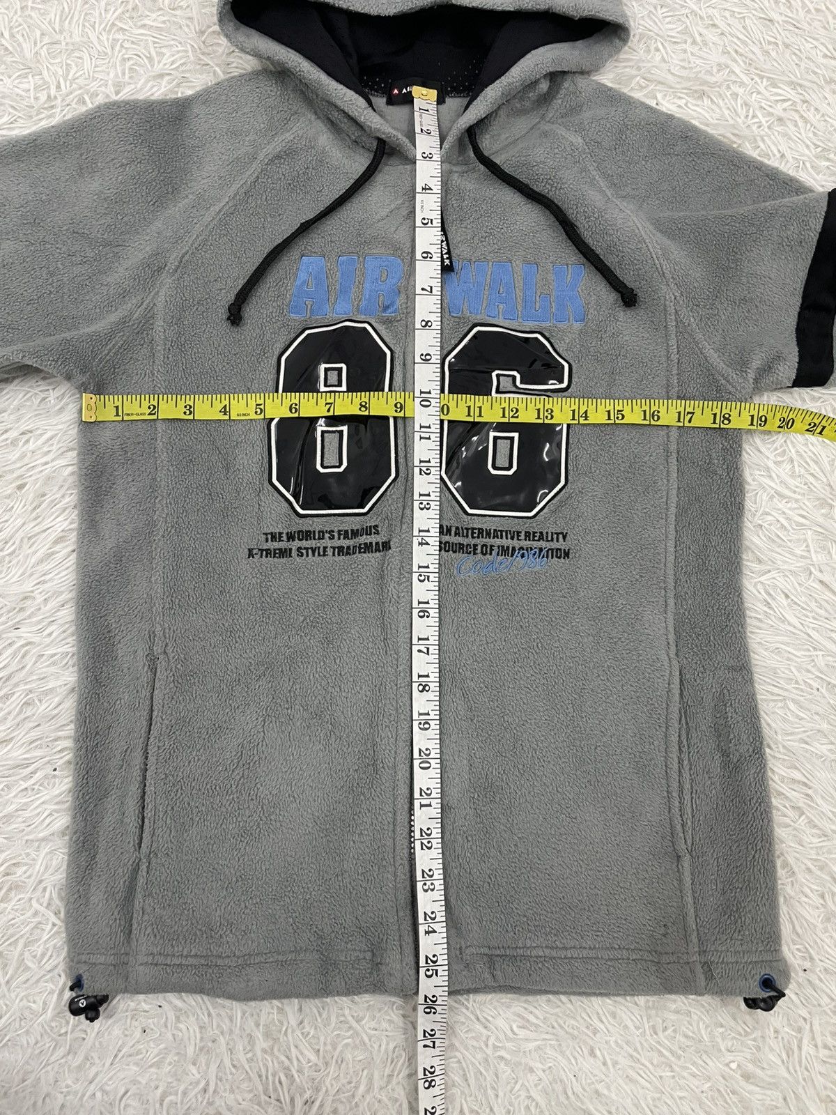 Airwalk Airwalk 86 Fleece Sweater Jacket Hoodie Size US S / EU 44-46 / 1 - 6 Thumbnail